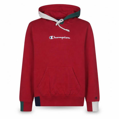 Mens UK Size S Champion Red Pullover Hoodie