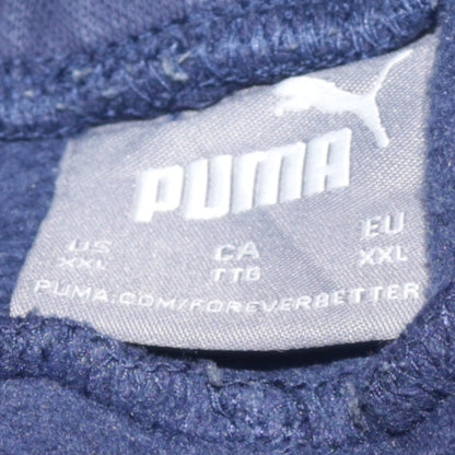 Mens UK Size 2XL PUMA Regular Fit Jogger Blue Trousers