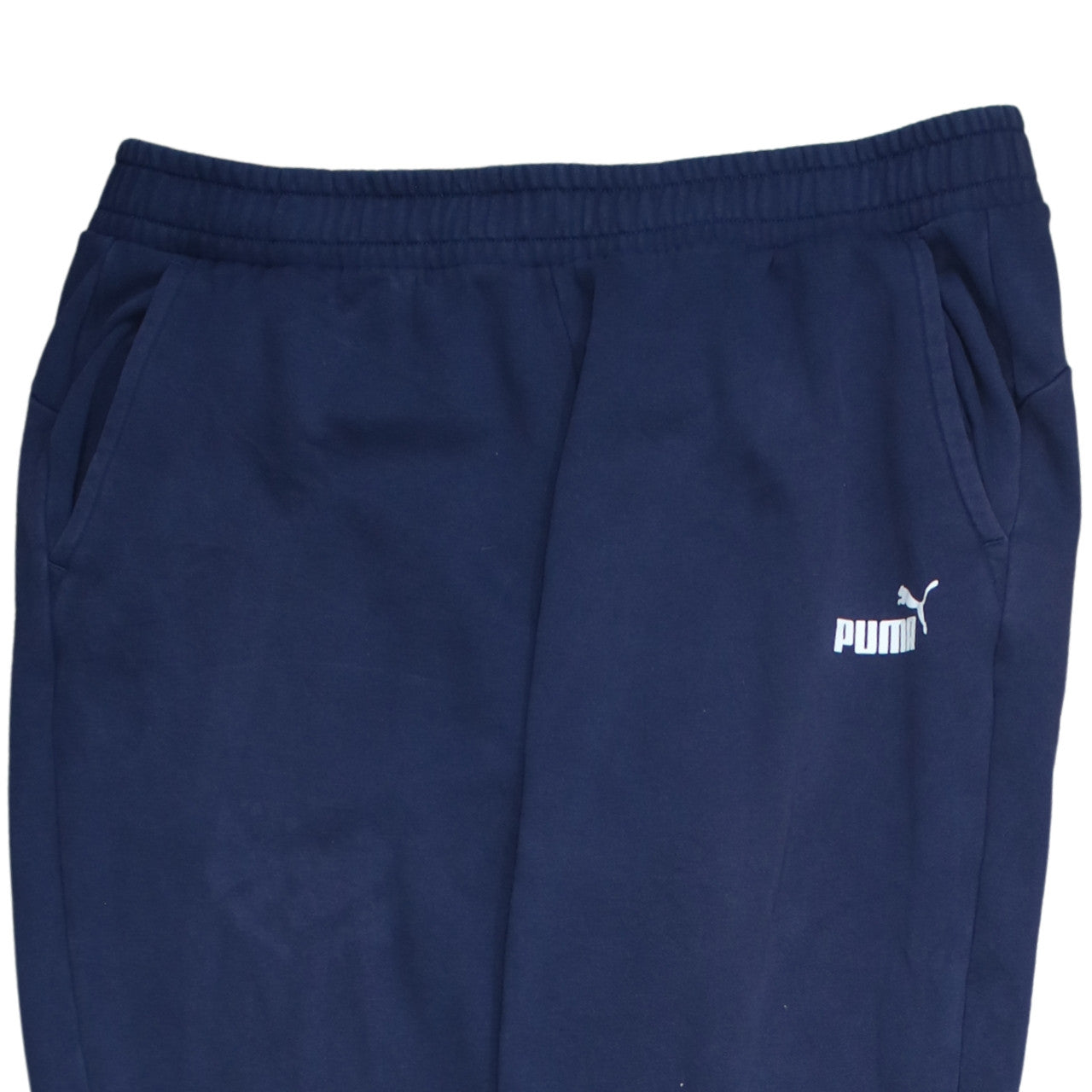Mens UK Size 2XL PUMA Regular Fit Jogger Blue Trousers