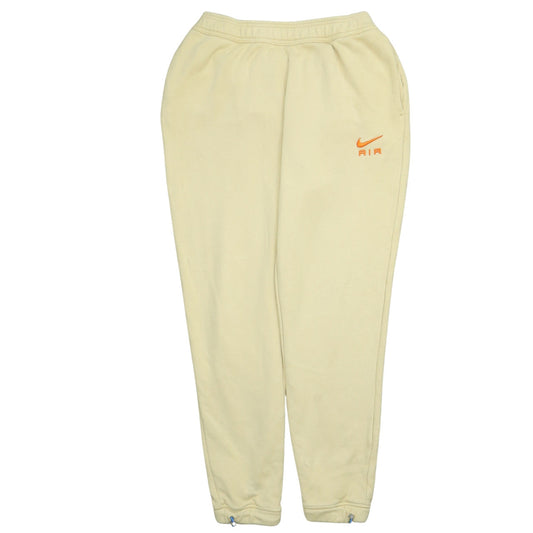 Mens UK Size M Nike Regular Fit Jogger Beige Trousers