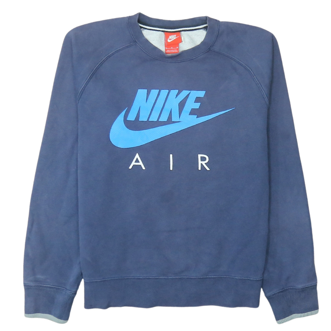 Mens UK Size M Nike Blue Pullover Sweatshirt