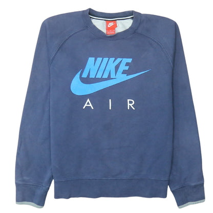 Mens UK Size M Nike Blue Pullover Sweatshirt