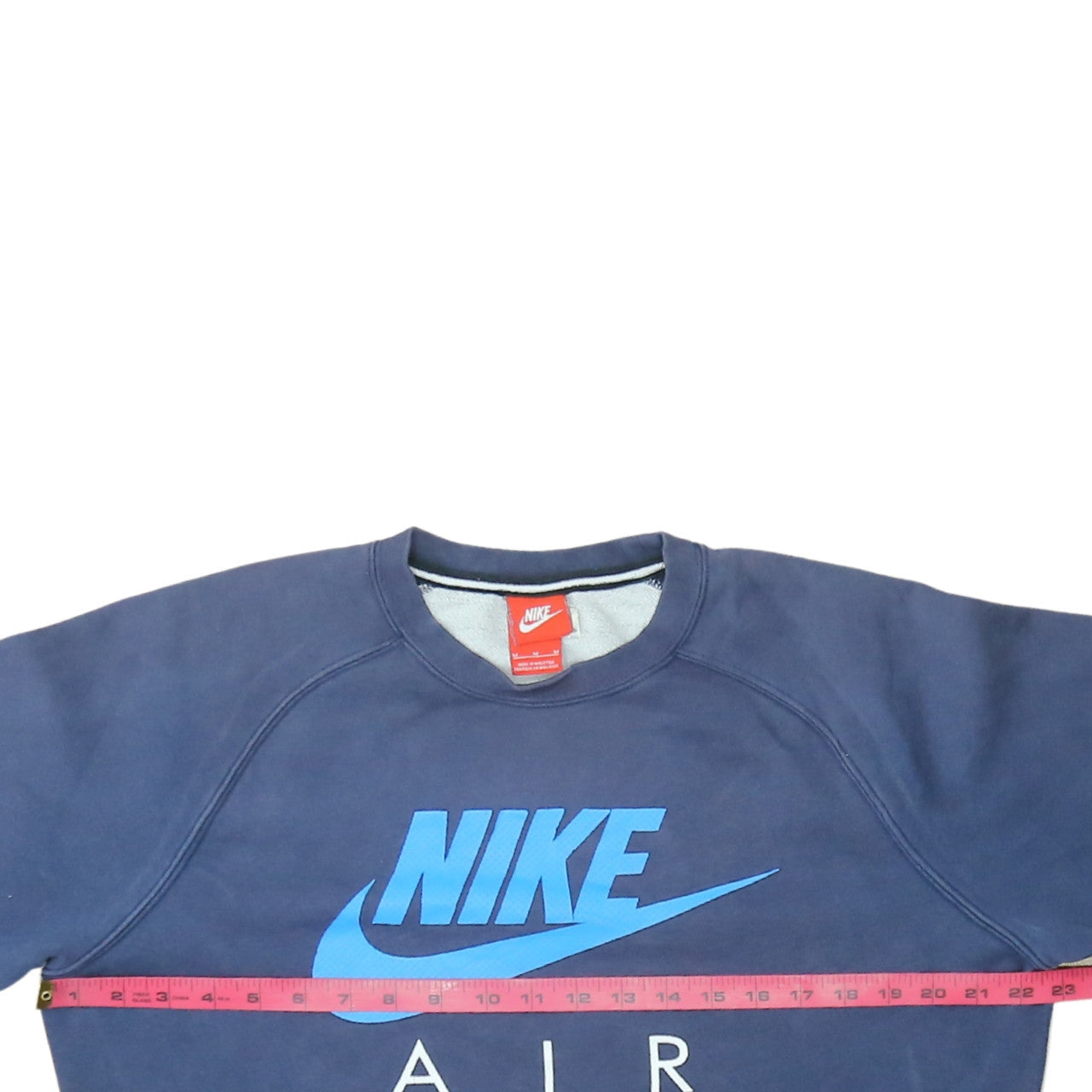Mens UK Size M Nike Blue Pullover Sweatshirt