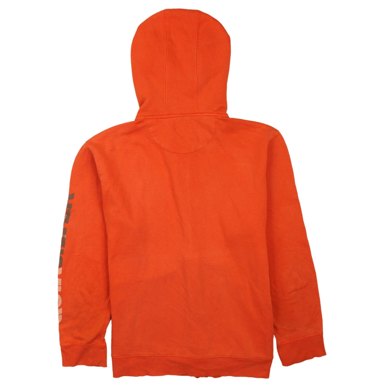 Teens UK Size XL Quiksilver Orange Full Zip Hoodie