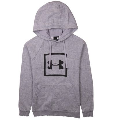 Mens UK Size XS Under armour Grey Pullover Hoodie
