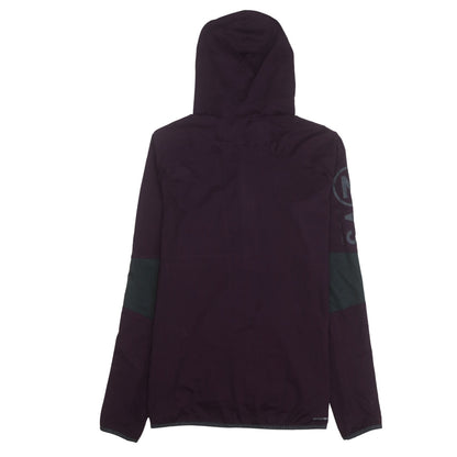 Womens UK Size L Reebok Purple Full Zip Hoodie