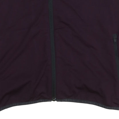 Womens UK Size L Reebok Purple Full Zip Hoodie