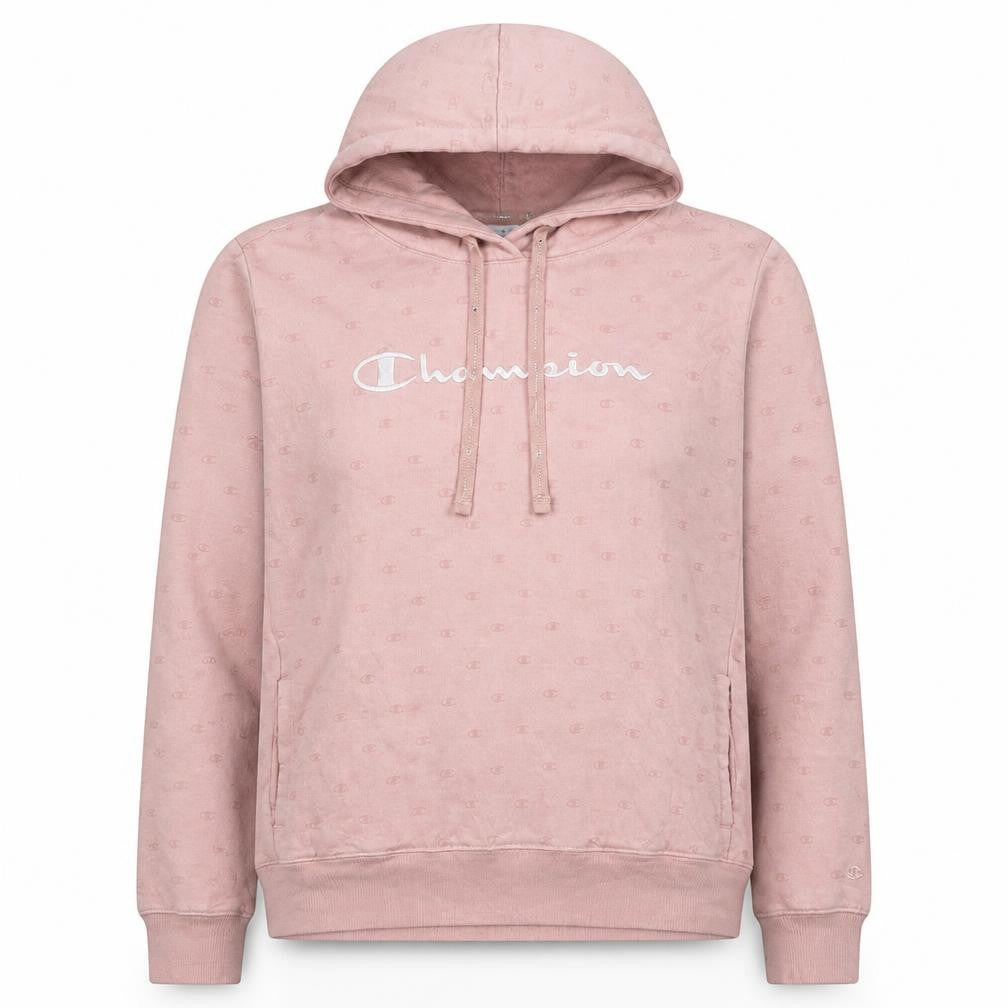 Womens UK Size XL Champion Pink Pullover Hoodie