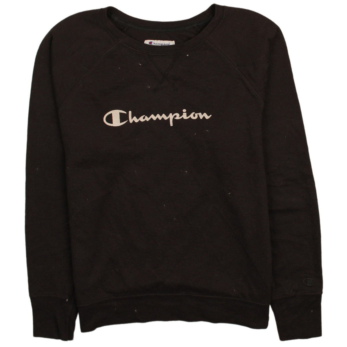 Mens UK Size L Champion Black Pullover Sweatshirt