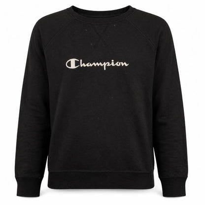 Mens UK Size L Champion Black Pullover Sweatshirt