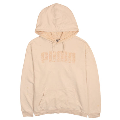 Womens UK Size 16 PUMA Beige Pullover Hoodie