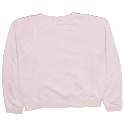 Womens UK Size L Nike Pink Pullover Sweatshirt