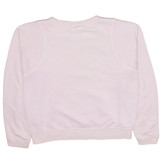 Womens UK Size L Nike Pink Pullover Sweatshirt