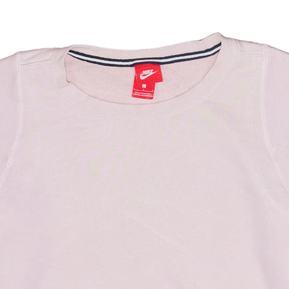 Womens UK Size L Nike Pink Pullover Sweatshirt