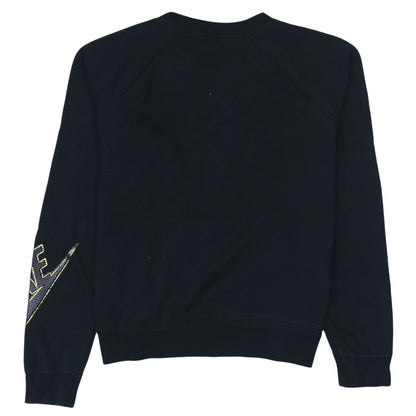Womens UK Size S Nike Black Pullover Sweatshirt