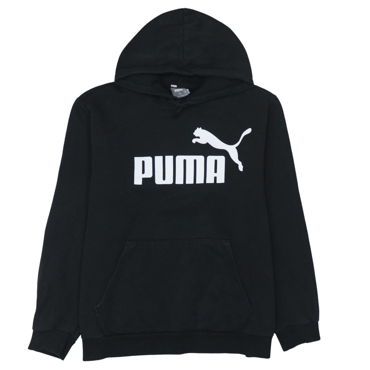 Mens UK Size XL PUMA Black Pullover Hoodie