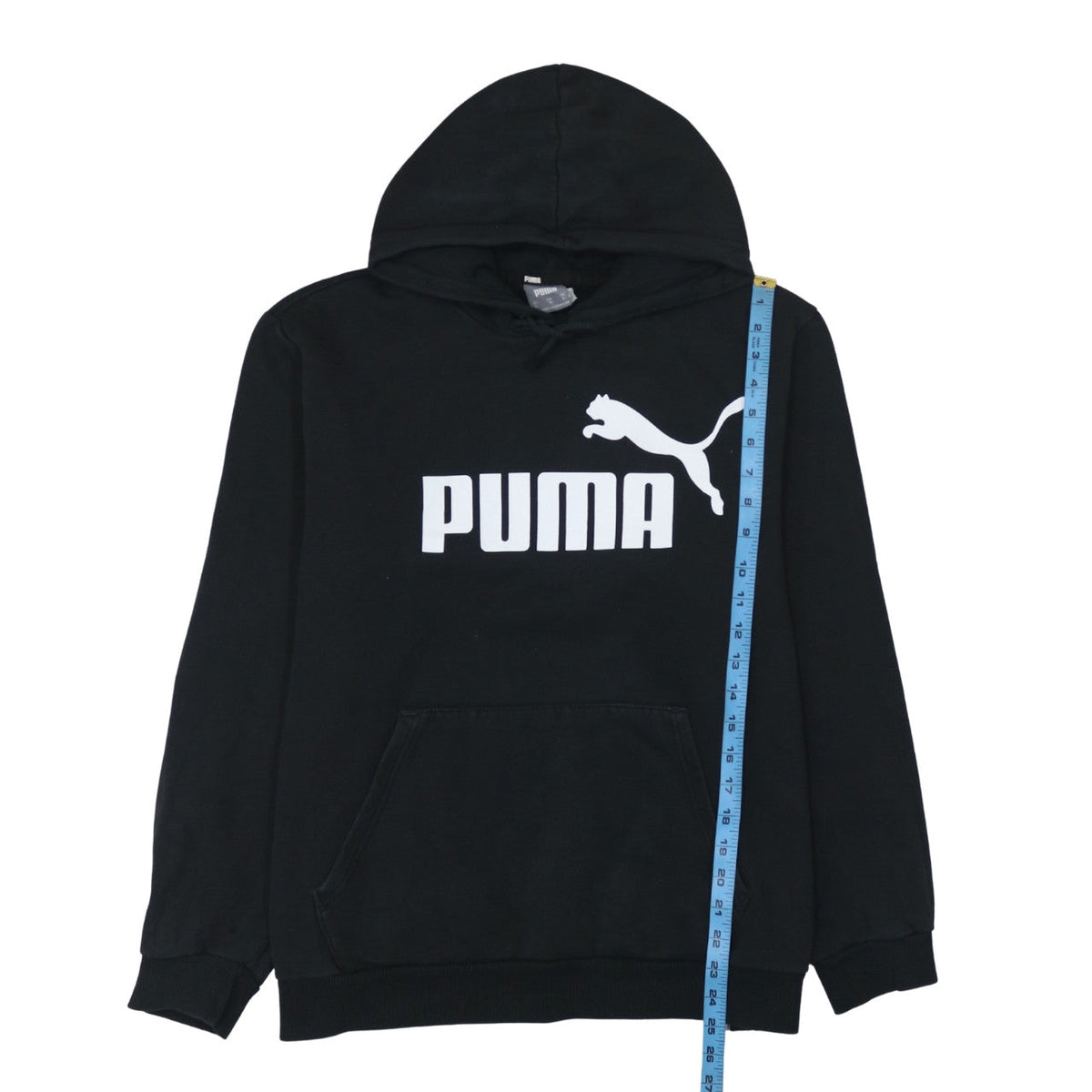 Mens UK Size XL PUMA Black Pullover Hoodie