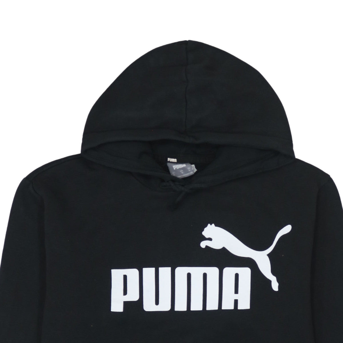 Mens UK Size XL PUMA Black Pullover Hoodie