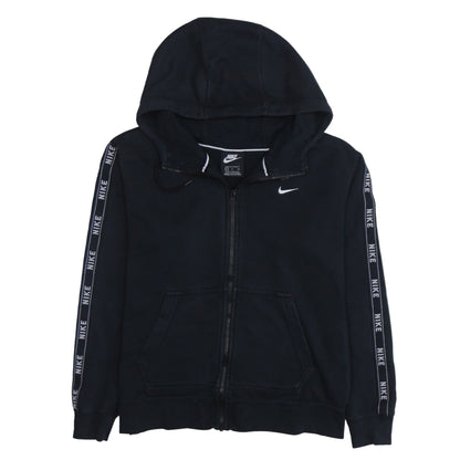 Mens UK Size S Nike Black Full Zip Hoodie