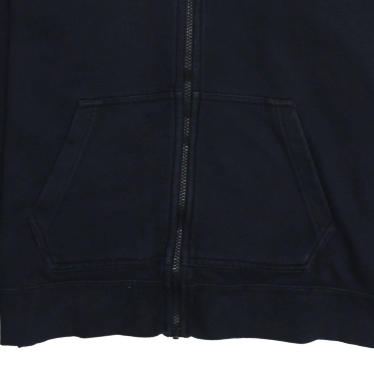 Mens UK Size S Nike Black Full Zip Hoodie