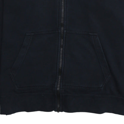 Mens UK Size S Nike Black Full Zip Hoodie