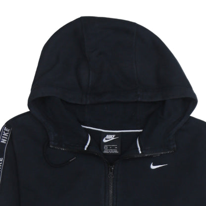 Mens UK Size S Nike Black Full Zip Hoodie