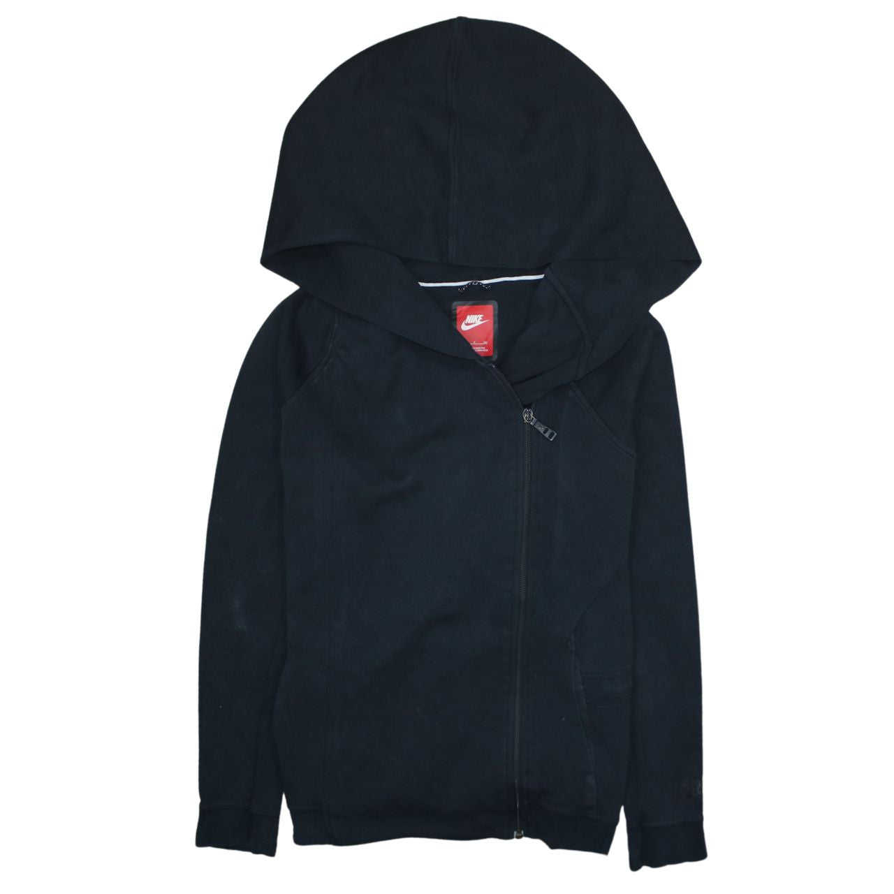 Mens UK Size S Nike Black Full Zip Hoodie