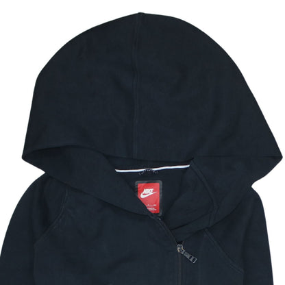 Mens UK Size S Nike Black Full Zip Hoodie
