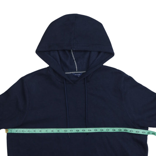 Womens UK Size XL Nautica Blue Pullover Hoodie