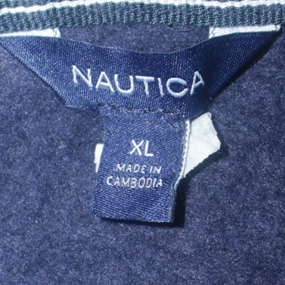 Womens UK Size XL Nautica Blue Pullover Hoodie