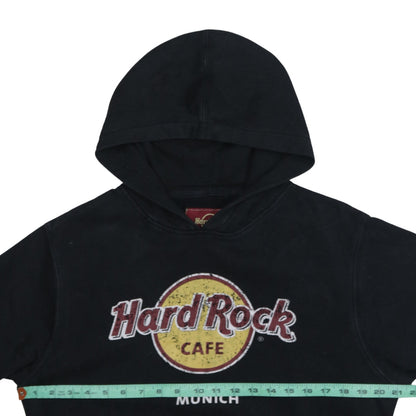 Mens UK Size M Hard Rock Cafe Black Pullover Hoodie