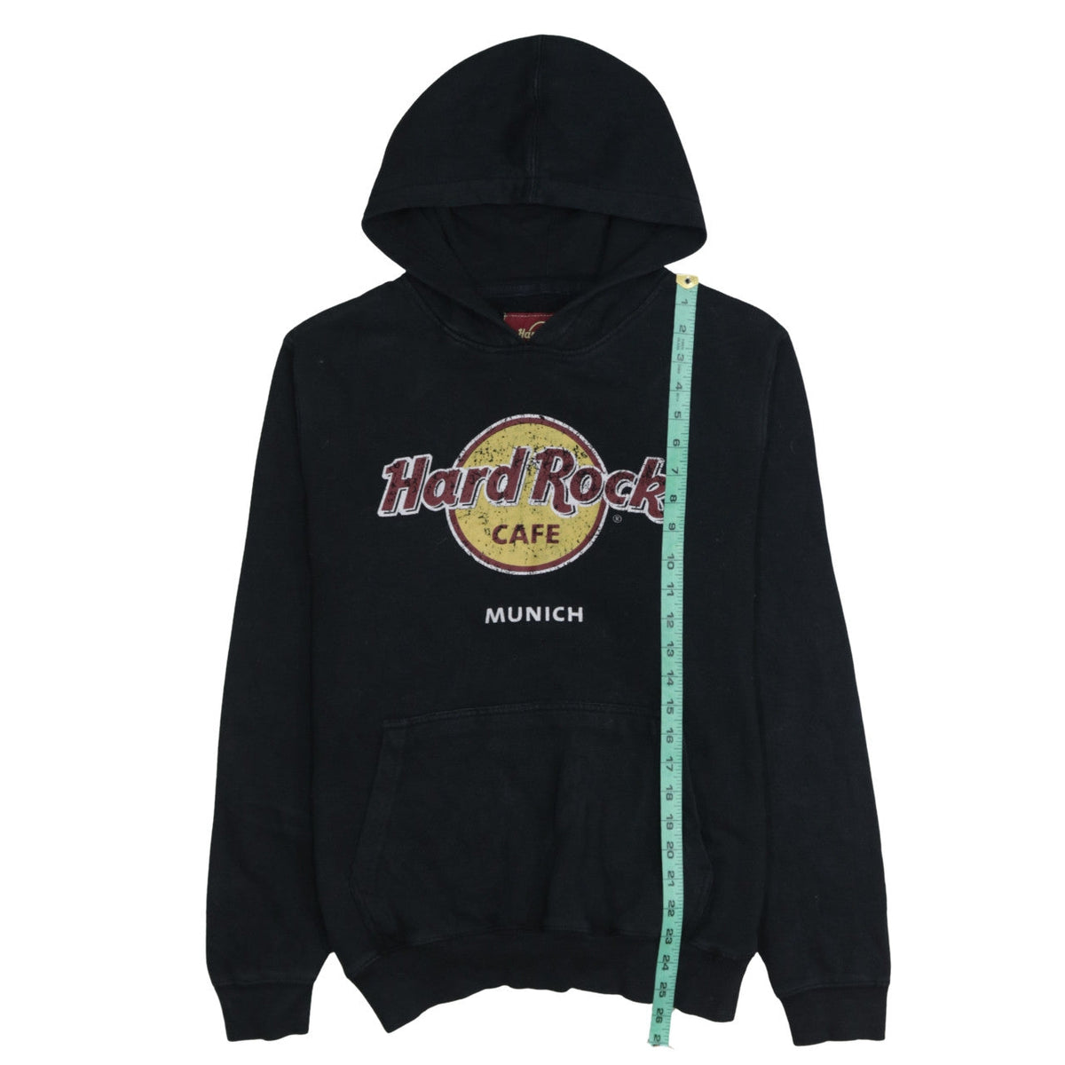 Mens UK Size M Hard Rock Cafe Black Pullover Hoodie