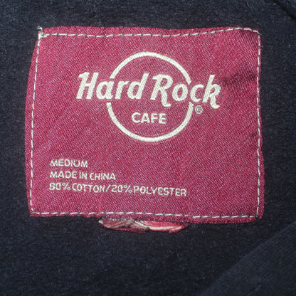 Mens UK Size M Hard Rock Cafe Black Pullover Hoodie