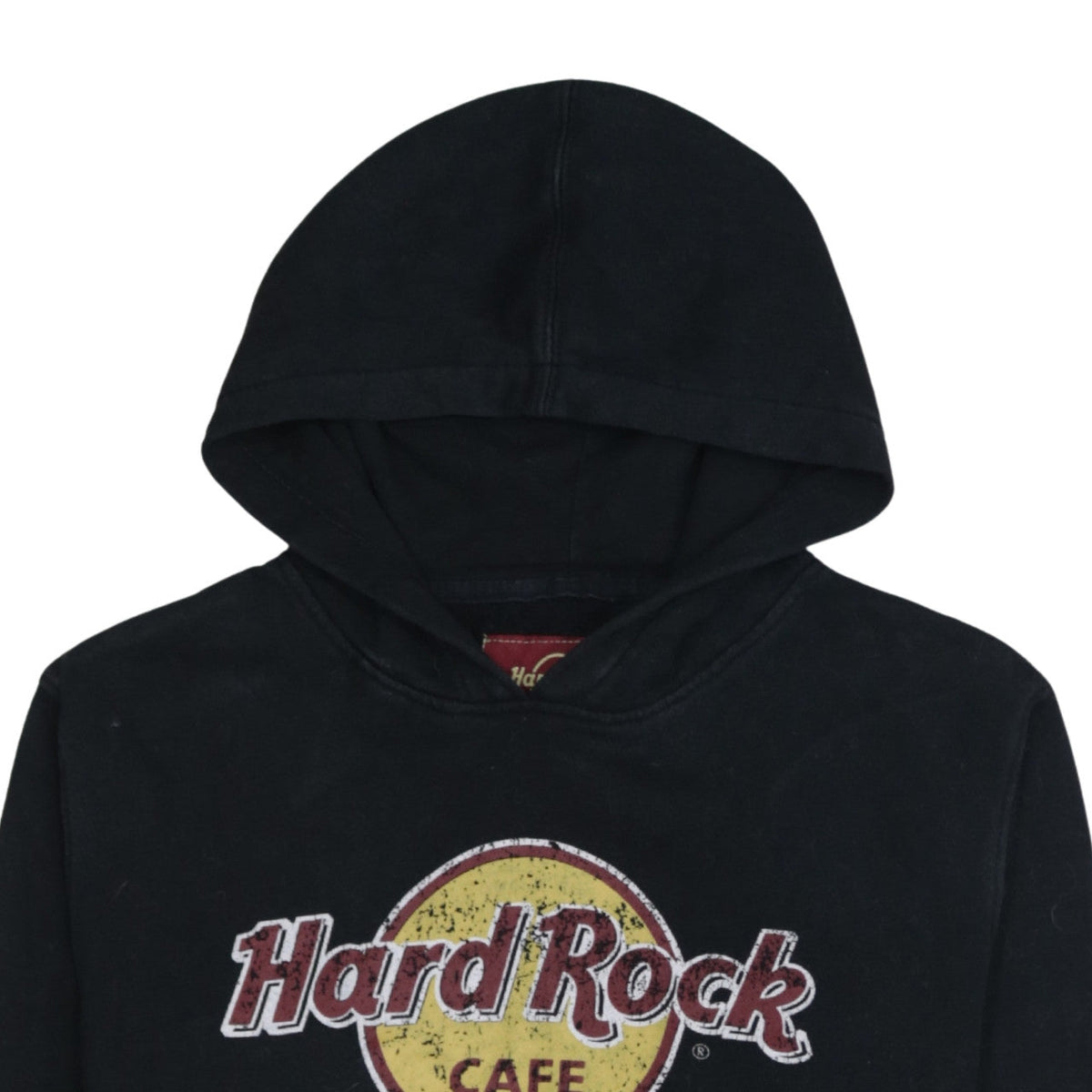 Mens UK Size M Hard Rock Cafe Black Pullover Hoodie