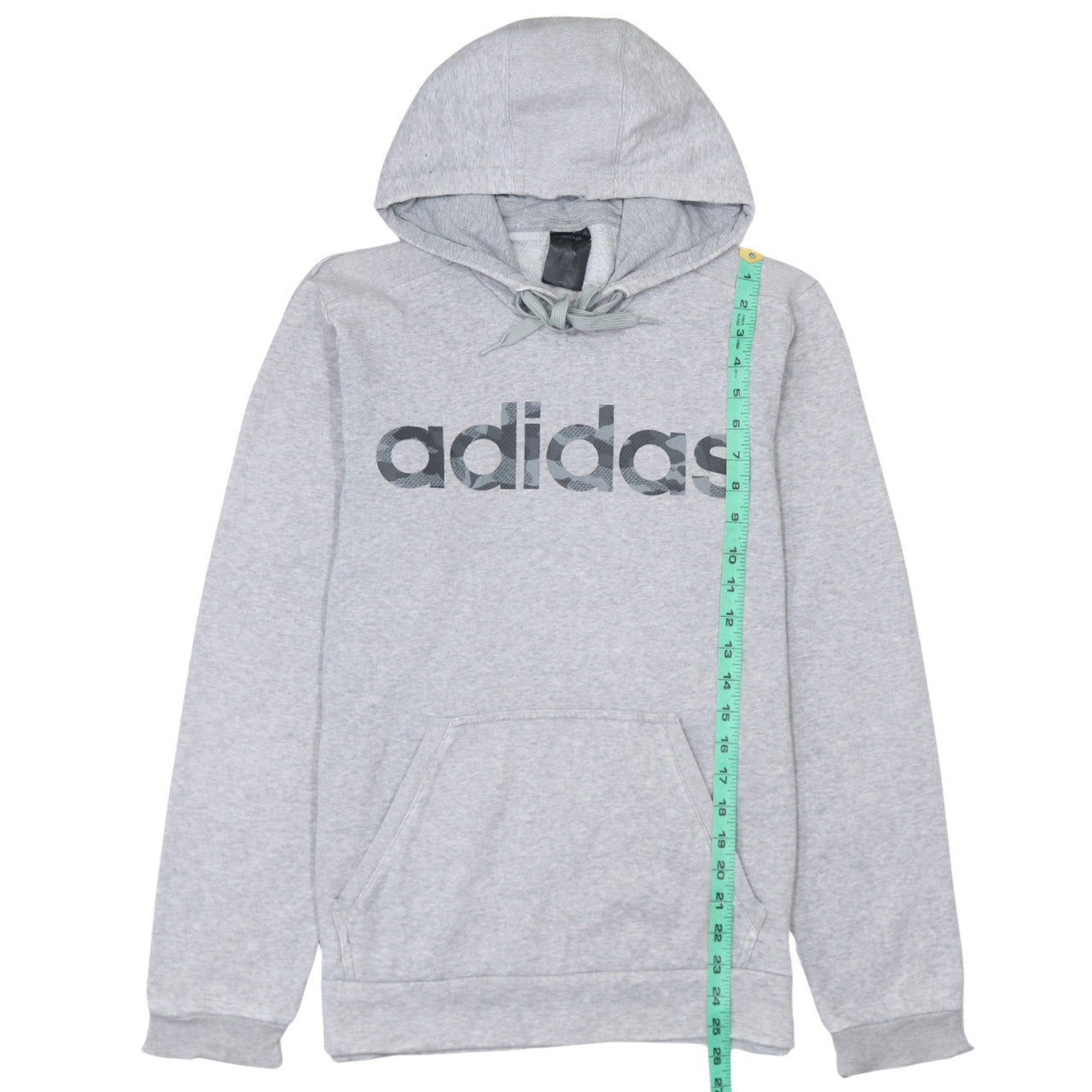 Mens UK Size XS adidas Grey Pullover Hoodie