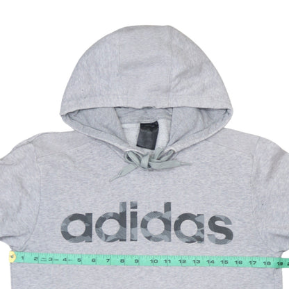 Mens UK Size XS adidas Grey Pullover Hoodie