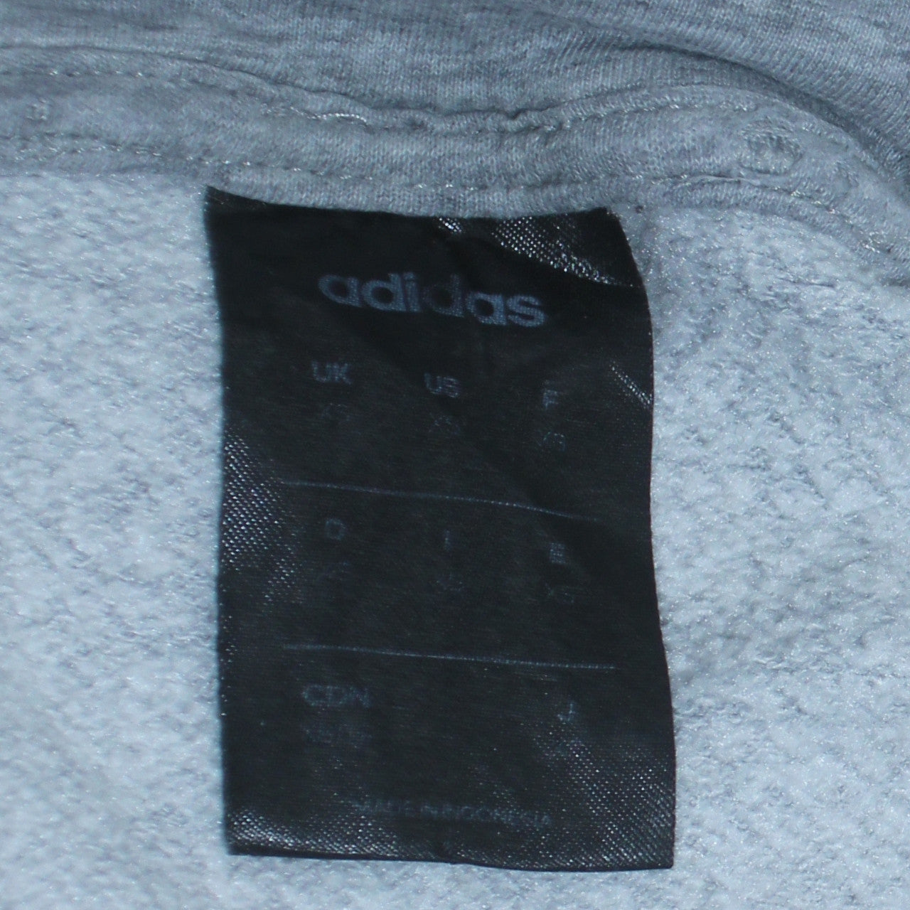 Mens UK Size XS adidas Grey Pullover Hoodie