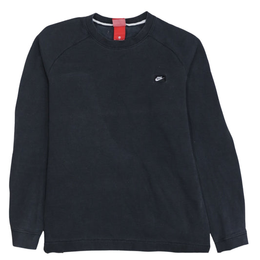 Mens UK Size M Nike Black Pullover Sweatshirt