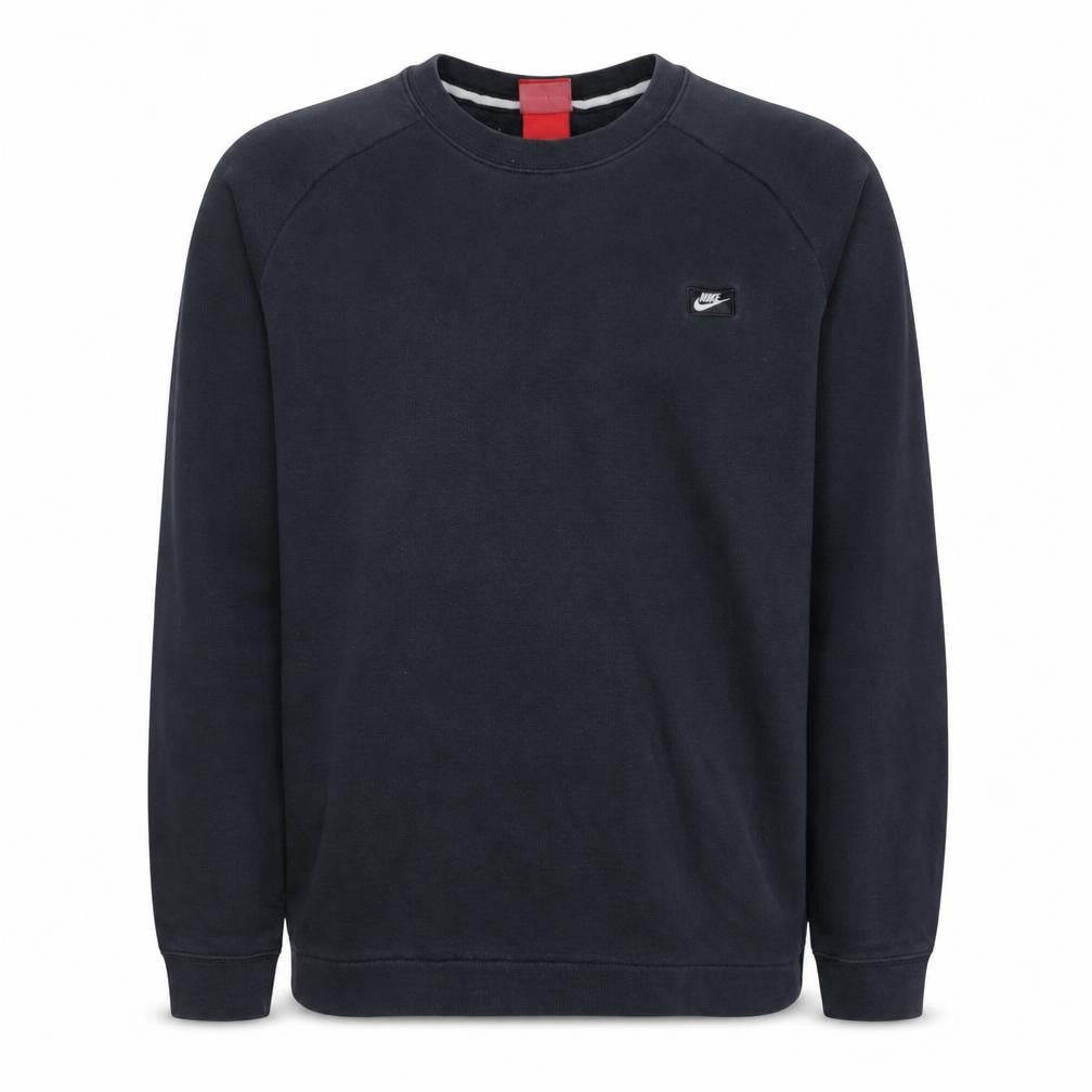 Mens UK Size M Nike Black Pullover Sweatshirt