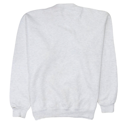 Mens UK Size L Russell Athletic Grey Pullover Sweatshirt