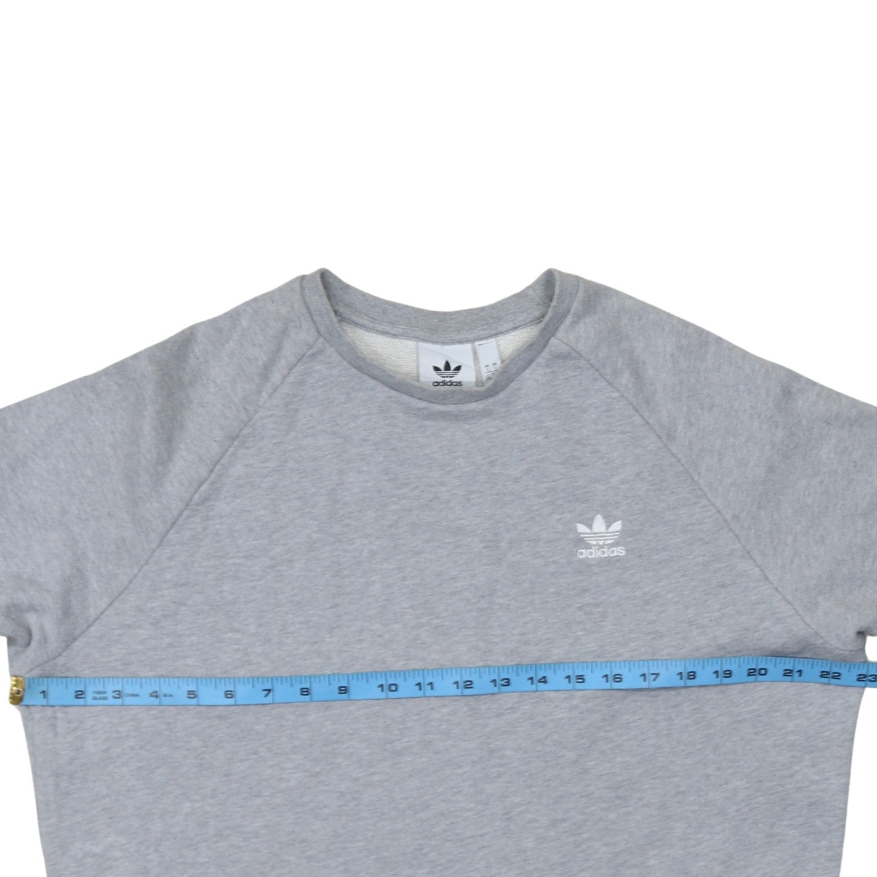 Mens UK Size L adidas Grey Pullover Sweatshirt