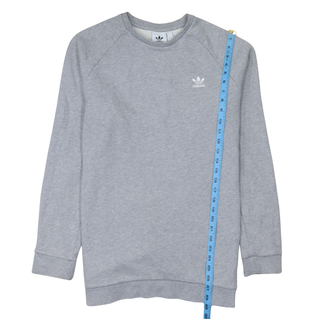 Mens UK Size L adidas Grey Pullover Sweatshirt
