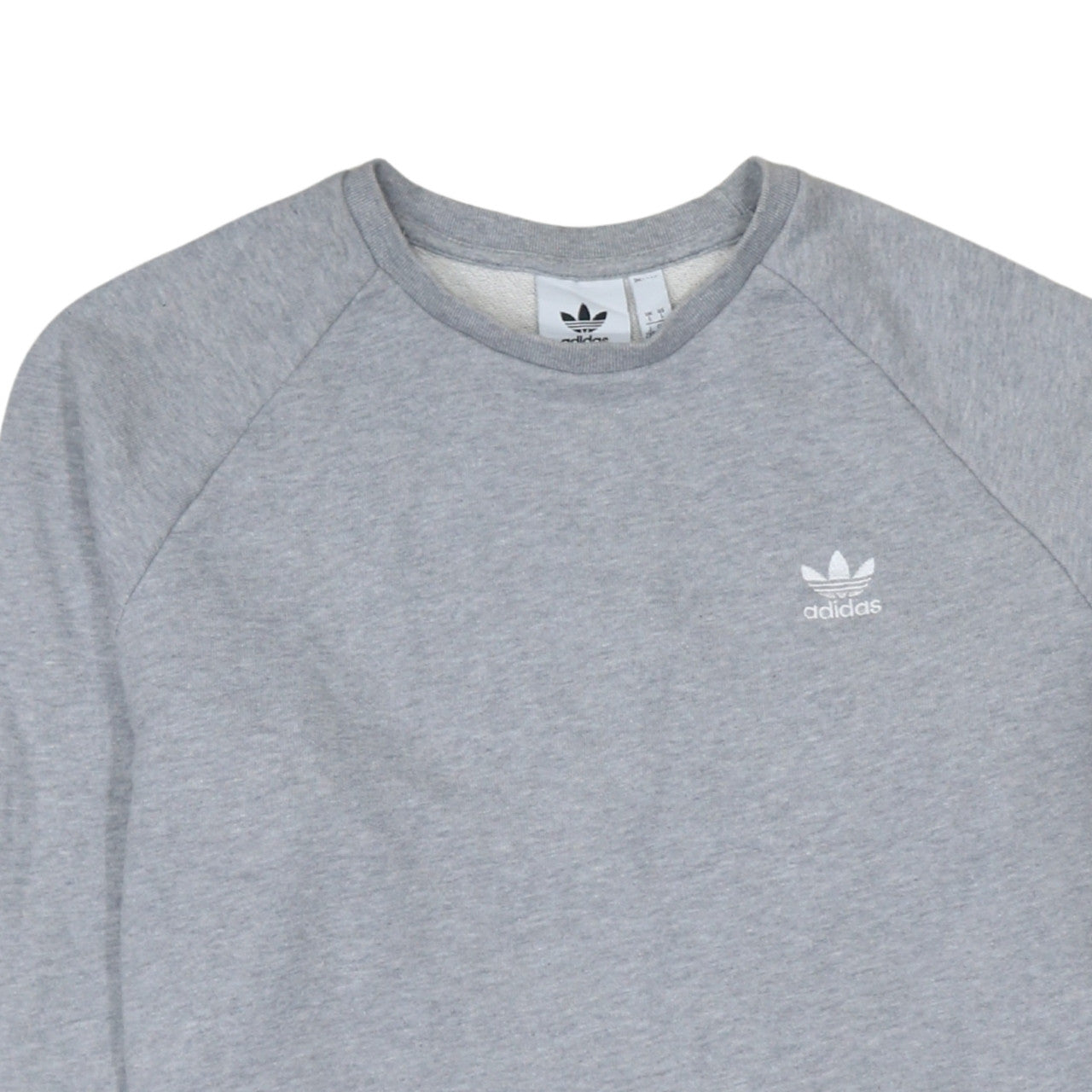 Mens UK Size L adidas Grey Pullover Sweatshirt