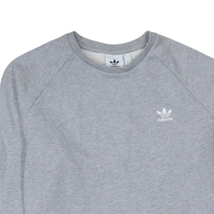 Mens UK Size L adidas Grey Pullover Sweatshirt