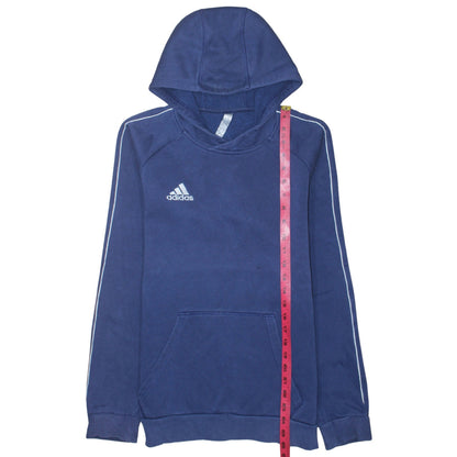 Mens UK Size S adidas Blue Pullover Hoodie