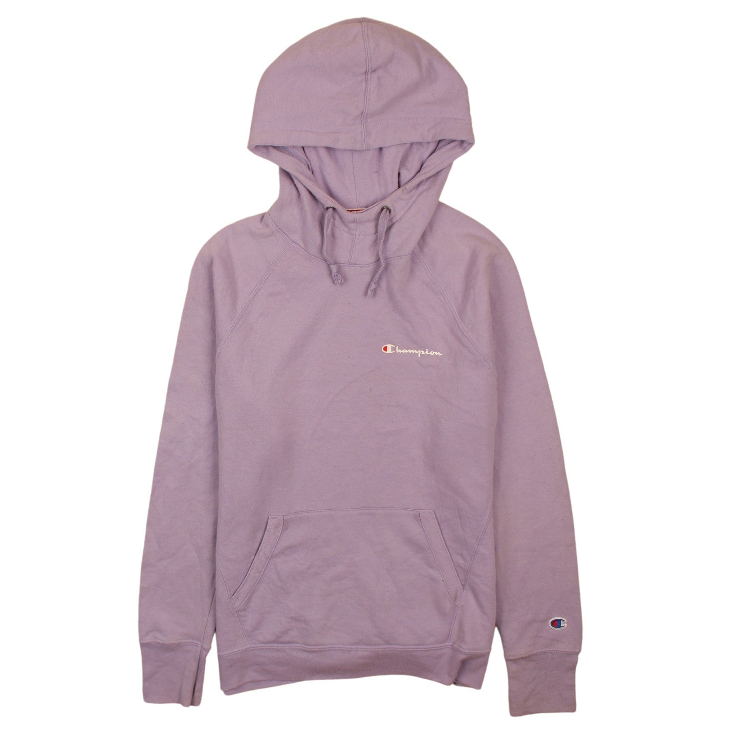 Womens UK Size M Champion Purple Pullover Hoodie