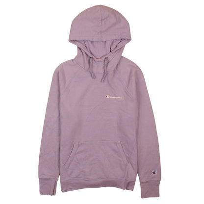Womens UK Size M Champion Purple Pullover Hoodie