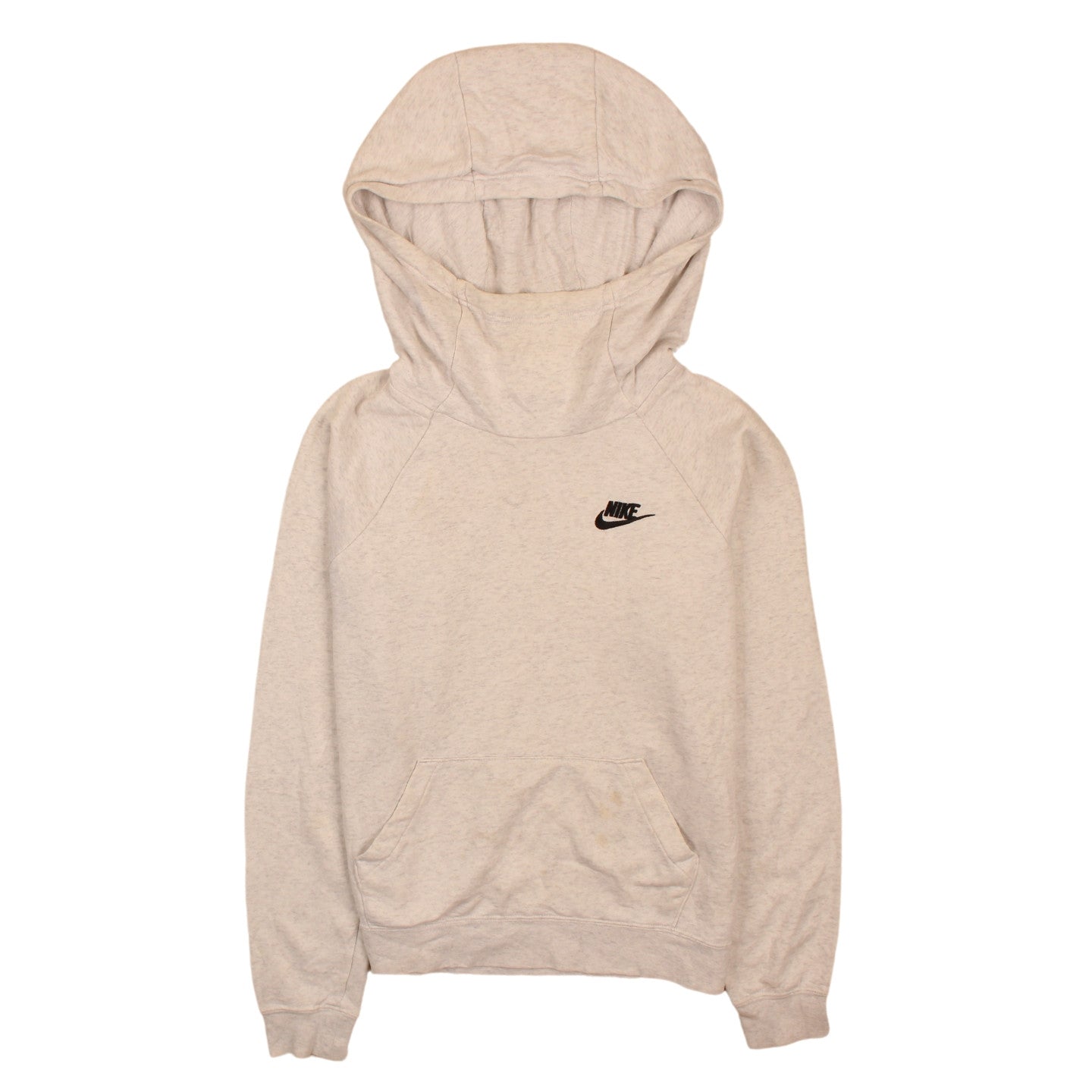 Mens UK Size XS Nike Beige Pullover Hoodie