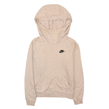 Mens UK Size XS Nike Beige Pullover Hoodie