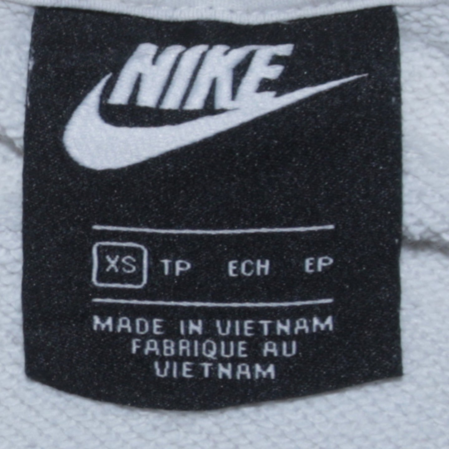 Mens UK Size XS Nike Beige Pullover Hoodie